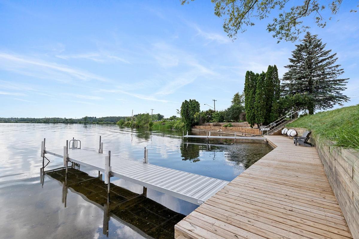 Lakeside Getaway With Dock, Firepit, Grill Newaygo Esterno foto